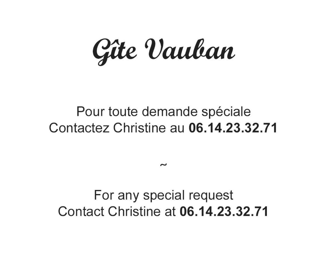 圣康坦Gite Vauban公寓 外观 照片